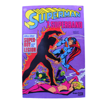 Superman 7. Superband 1978 Ehapa Legion der Superhelden | Hoppla-Stuff